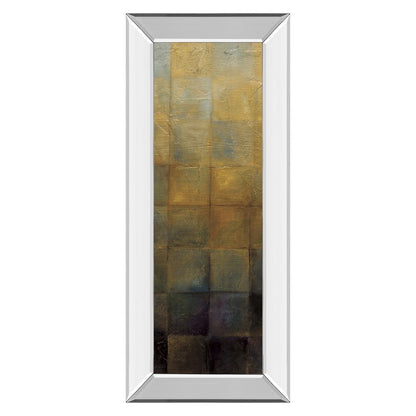 Classy Living Modra II 18x42in Wall Art | Contemporary Abstract Mirrored Frame | Living Room & Office Decor | 18 x 42 x 3 in | Model 1665MF