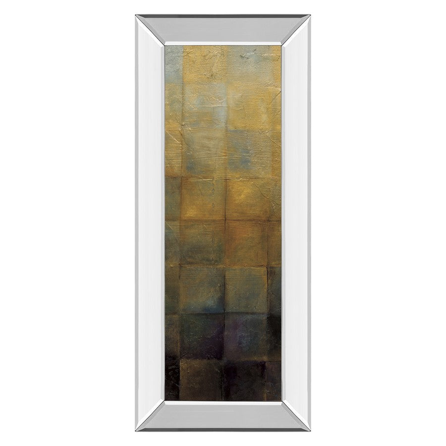 Classy Living Modra II 18x42in Wall Art | Contemporary Abstract Mirrored Frame | Living Room & Office Decor | 18 x 42 x 3 in | Model 1665MF