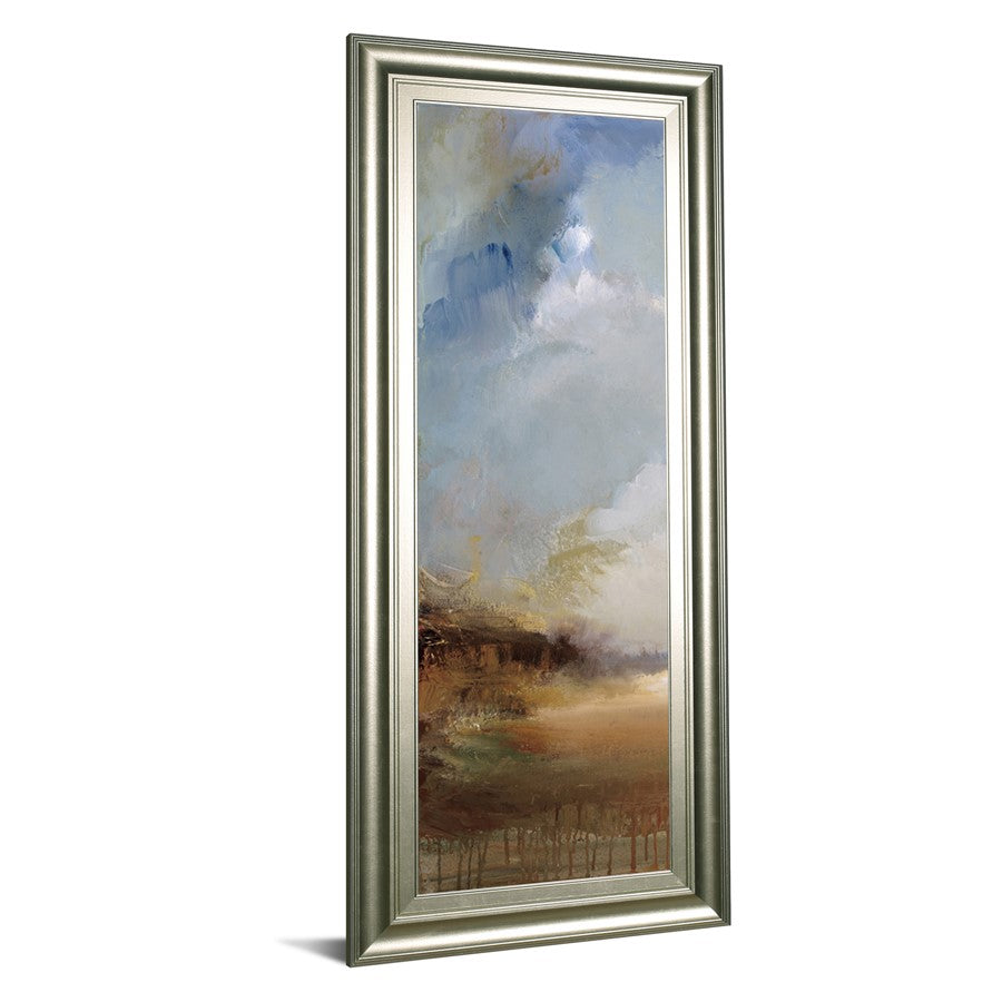 Classy Living Mist Valley Escape 18x42in Wall Art | Contemporary Silver Serenity MDF Frame | Living Room, Bedroom & Office Decor | 18 x 42 x | Model 1709