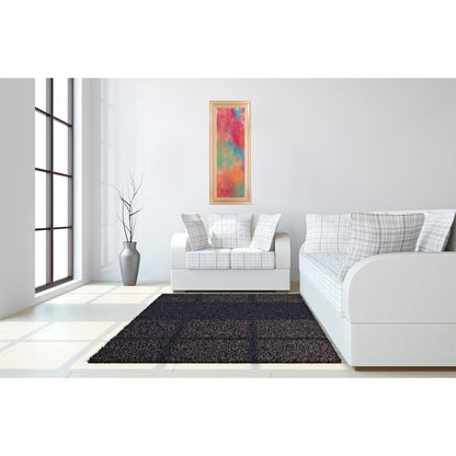 Classy Living Vapor Illusion 42in H Wall Art | Transitional Rose Gold Romance MDF Frame | Living Room & Bedroom Abstract Decor | 18 x 42 x 1 | Model 1757