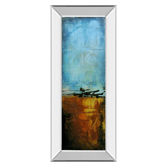 Classy Living Harmony Blend 18x42in Wall Art | Transitional Mixed Media Abstract on Paper | Living Room & Office Decor | 3 x 18 x 42 in | Model 1787MF