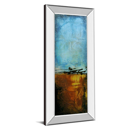 Classy Living Harmony Blend 18x42in Wall Art | Transitional Mixed Media Abstract on Paper | Living Room & Office Decor | 3 x 18 x 42 in | Model 1787MF