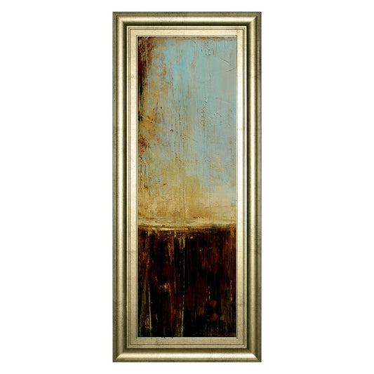 Classy Living Gilded Radiance 18x42in Wall Decor | Contemporary Multicolor Paper & MDF Art | Living Room & Bedroom Accent | 1 x 18 x 42 in | Model 1818