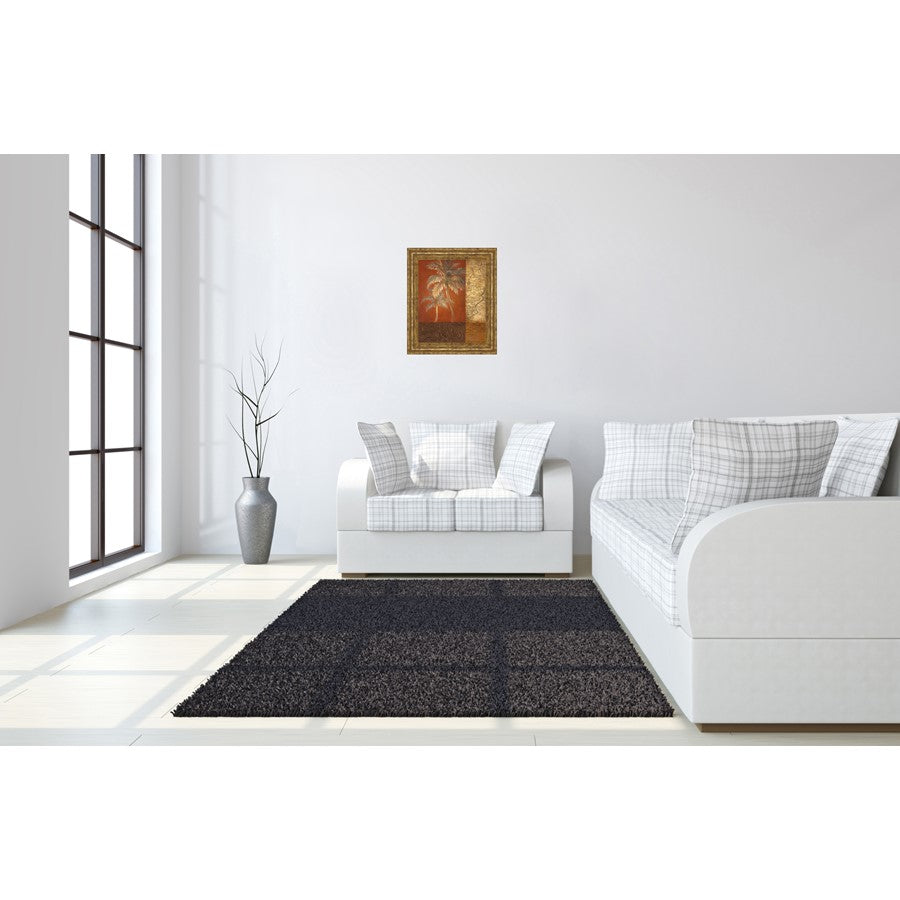 Classy Living Voyage Palm 22x26in Wall Art | Contemporary Gilded Radiance Frame with Palm Tree Graphic | Living Room & Office Decor | 1 x 22 | Model 4878