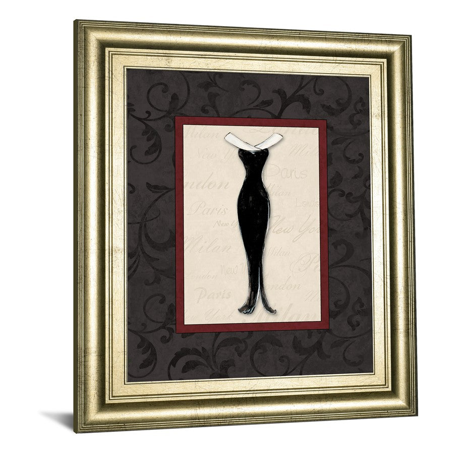 Classy Living Elegant Silhouette Wall Art 22x26in | Contemporary Gilded Radiance Frame | Living Room & Bedroom Fashion Decor | 1 x 22 x 26 in | Model 4901