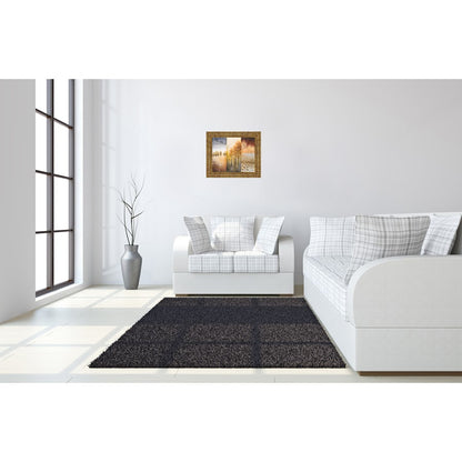 Classy Living Lost In Trees II 26x22in Wall Art | Contemporary Gilded Radiance Frame and Paper Print | Living Room & Bedroom Decor | 26 x 22 | Model 4949