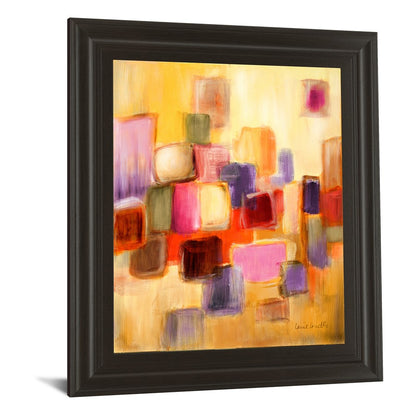 Classy Living Sonata I 22x26in Wall Art | Contemporary Abstract Mixed Media on Paper | Living Room & Office Decor | 1 x 22 x 26 in | Model 8015