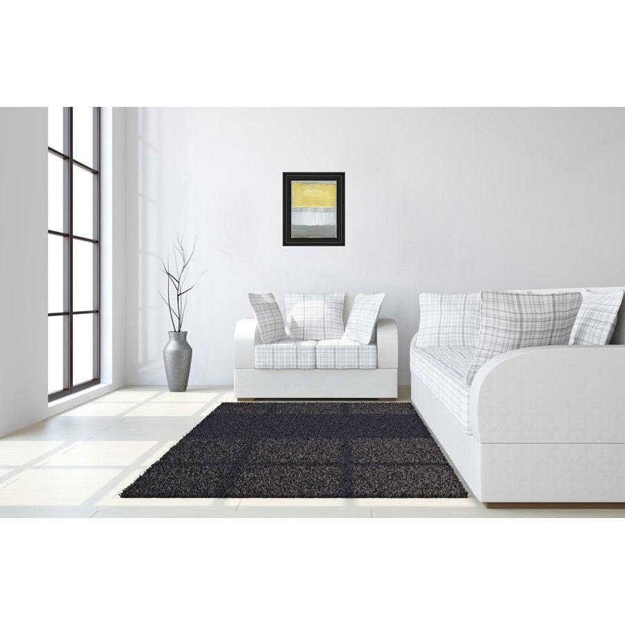 Classy Living Halflight I 22x26in Wall Art | Contemporary Midnight Aura MDF Frame with Real Glass | Living Room & Office Decor | 22 x 26 x 1 | Model 8116