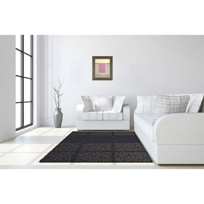 Classy Living Serene Blocks 22x26in Wall Art | Contemporary Abstract in Tranquil Ash MDF Frame | Living Room & Bedroom Decor | 22 x 26 x 1 in | Model 8125
