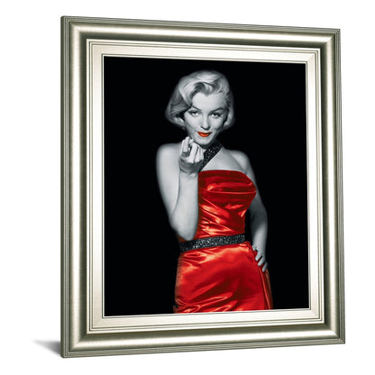 Classy Living Timeless Elegance 22x26in Wall Art | Contemporary Silver Serenity MDF Frame | Living Room & Bedroom Statement Decor | 22 x 26 x | Model 8233