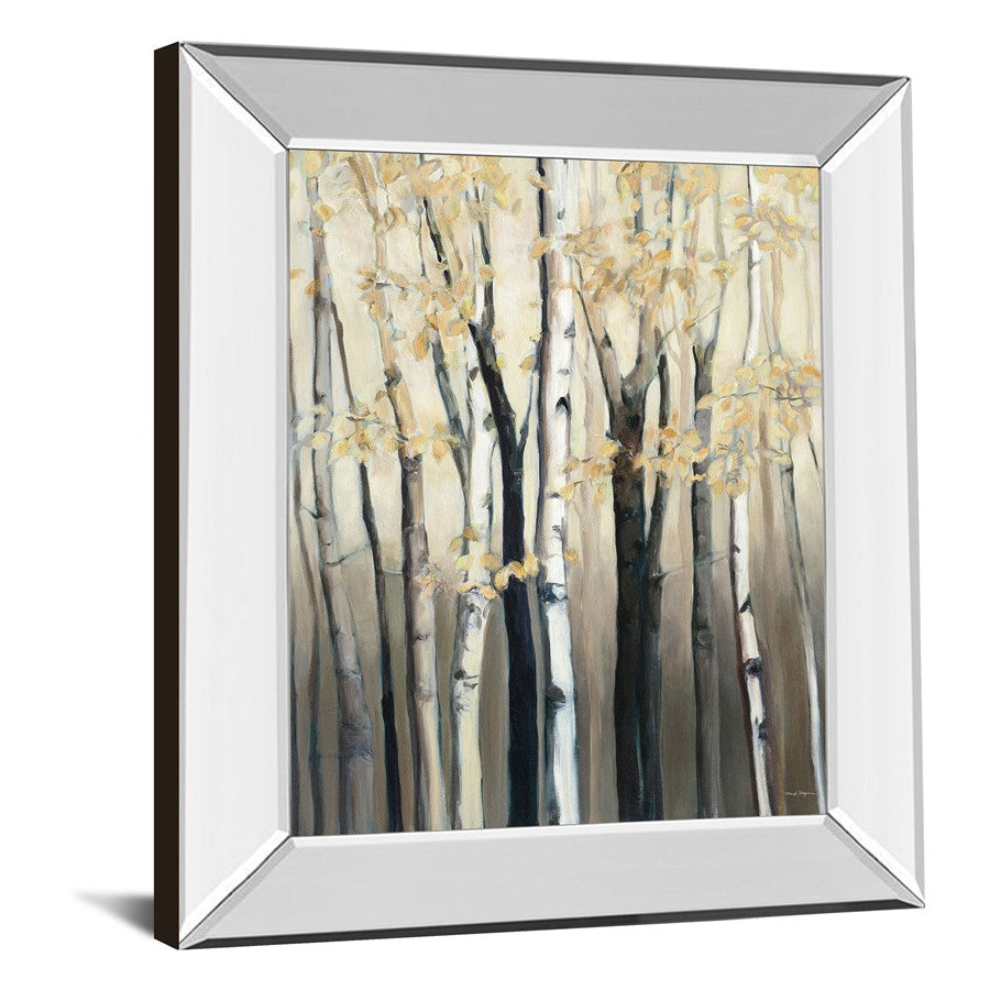 Classy Living Birch Glow Wall Art 22x26in | Country/Farmhouse Mirrored Frame | Living Room & Bedroom Decor | 22 x 26 x 3 in | Model 8273MF
