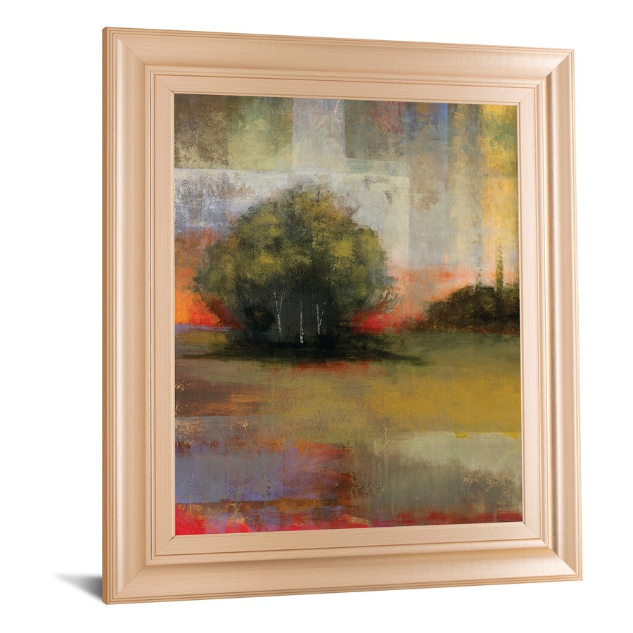 Classy Living Radiance I 22x26in Rectangular Wall Art | Contemporary Rose Gold Romance MDF Frame and Paper Art | Living Room & Bedroom Decor | Model 8310