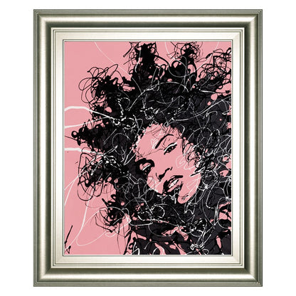 Classy Living Expressive Star Wall Art 22x26in | Contemporary Multicolor Paper on MDF | Living Room & Bedroom Accent | 1 x 22 x 26 in | Model 8340
