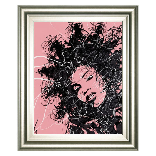 Classy Living Expressive Star Wall Art 22x26in | Contemporary Multicolor Paper on MDF | Living Room & Bedroom Accent | 1 x 22 x 26 in | Model 8340