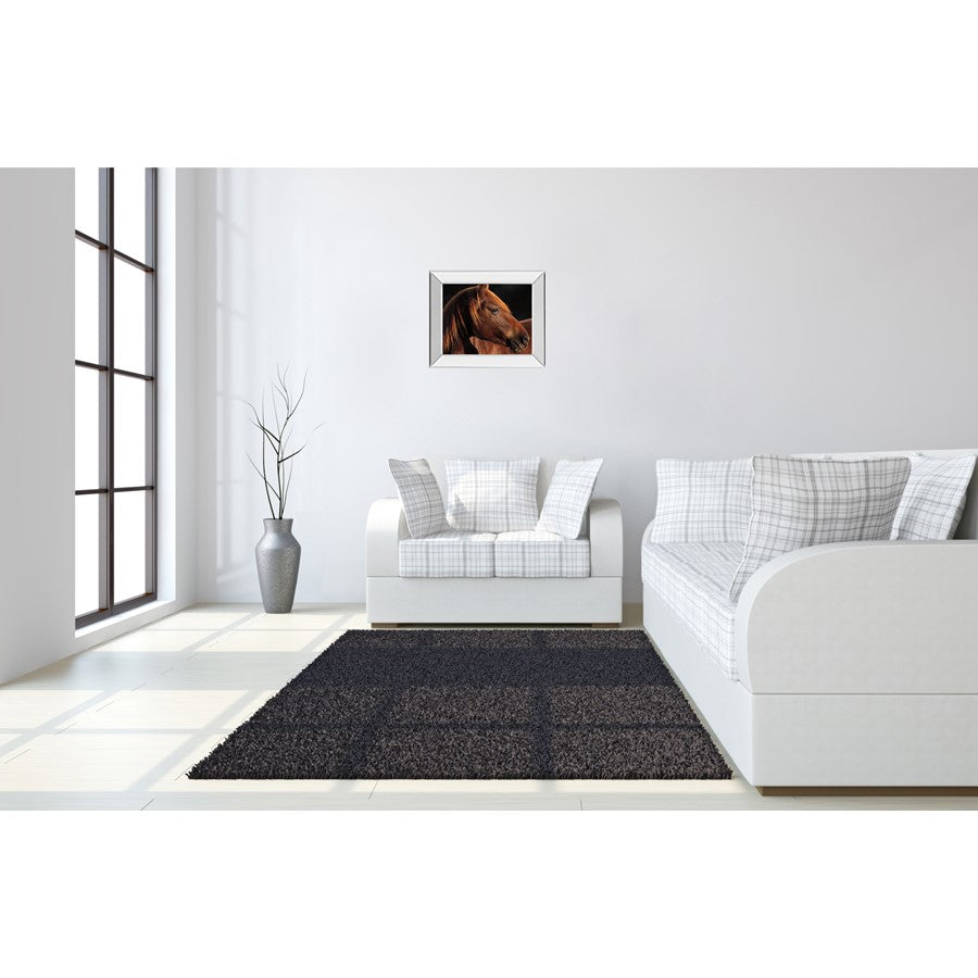 Classy Living Chestnut Majesty 26in Wall Art | Country Farmhouse Mirrored Frame | Living Room & Office Decor | 26 x 22 x 3 in | Model 8388MF
