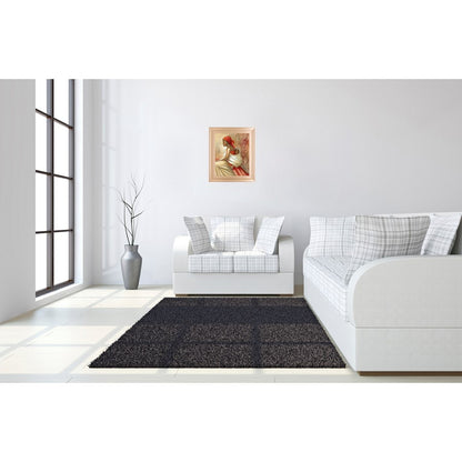 Classy Living Crimson Serenity Wall Art 22x26in | Contemporary Rose Gold Romance Frame | Living Room & Bedroom Decor | 22 x 26 x 1 in | Model 8432