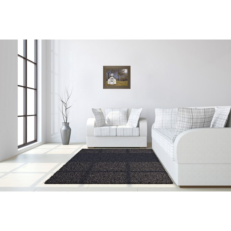 Classy Living Twilight Sanctuary Wall Art 26x22in | Transitional Tranquil Ash MDF Frame | Living Room & Office Decor | 26 x 22 x 1 in | Model 8459