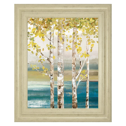 Classy Living Birch Serenity Wall Art 22x26in | Country/Farmhouse Ivory Bliss MDF Frame | Living Room & Bedroom Nature Decor | 1 x 22 x 26 in | Model 8610