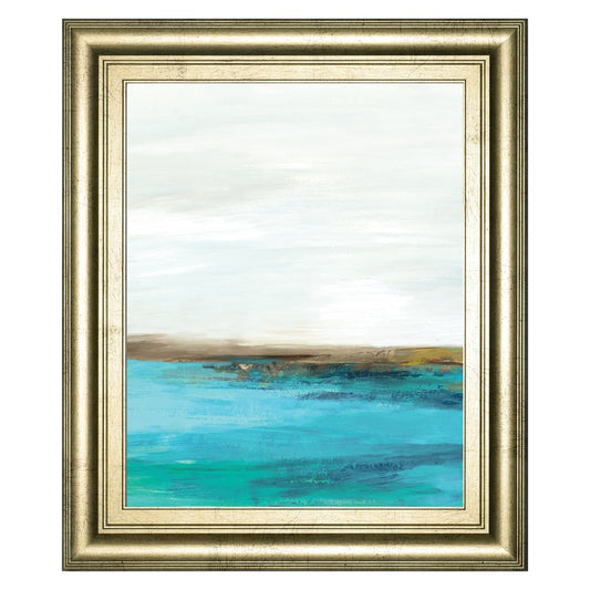 Classy Living Blissful Dawn 22x26in Wall Art | Contemporary Multicolor Paper on MDF Frame | Living Room & Office Decor | 22 x 26 x 1 in | Model 8613