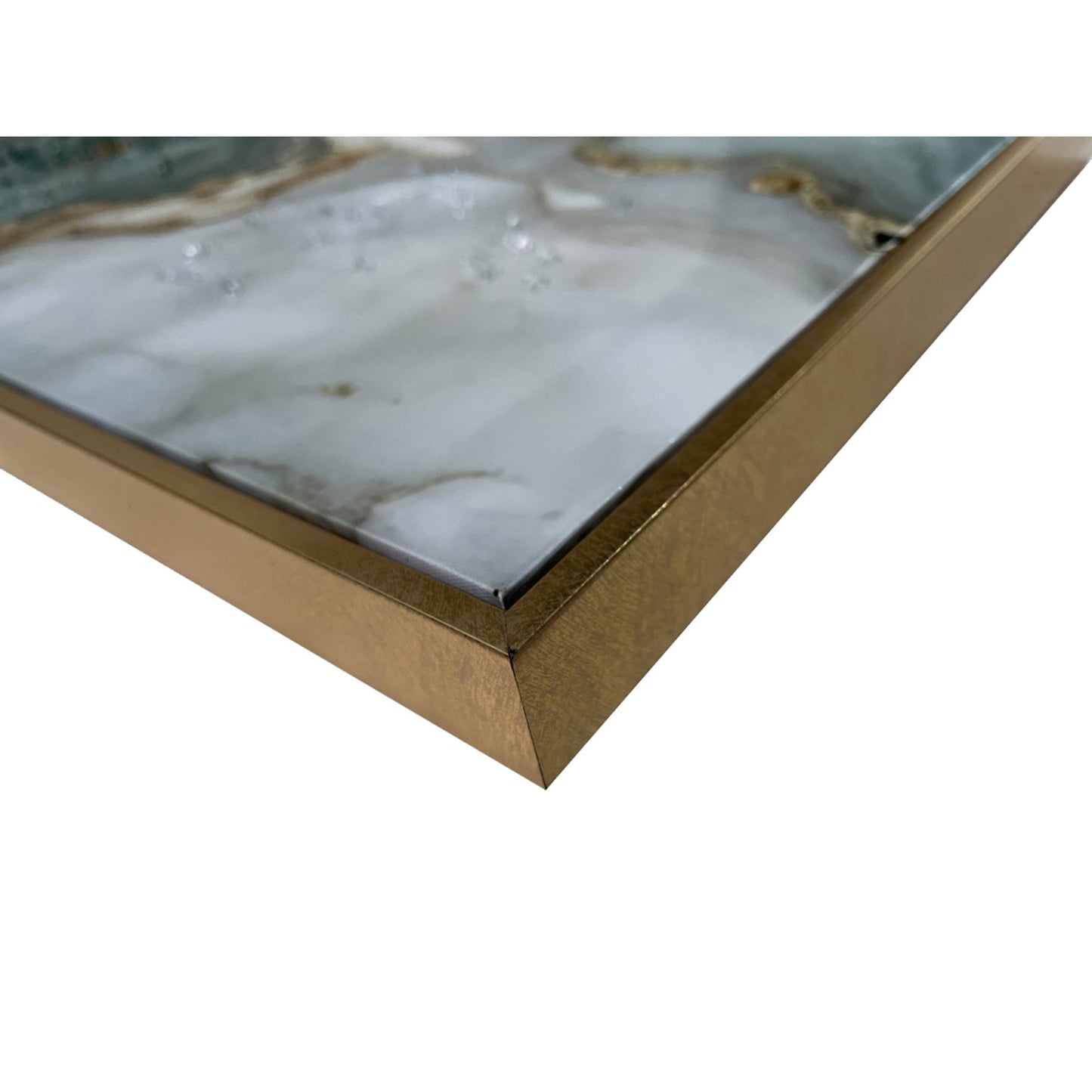 Classy Living Radiant Jade Veining, Emerald/Sage/Gray/White/Gold
