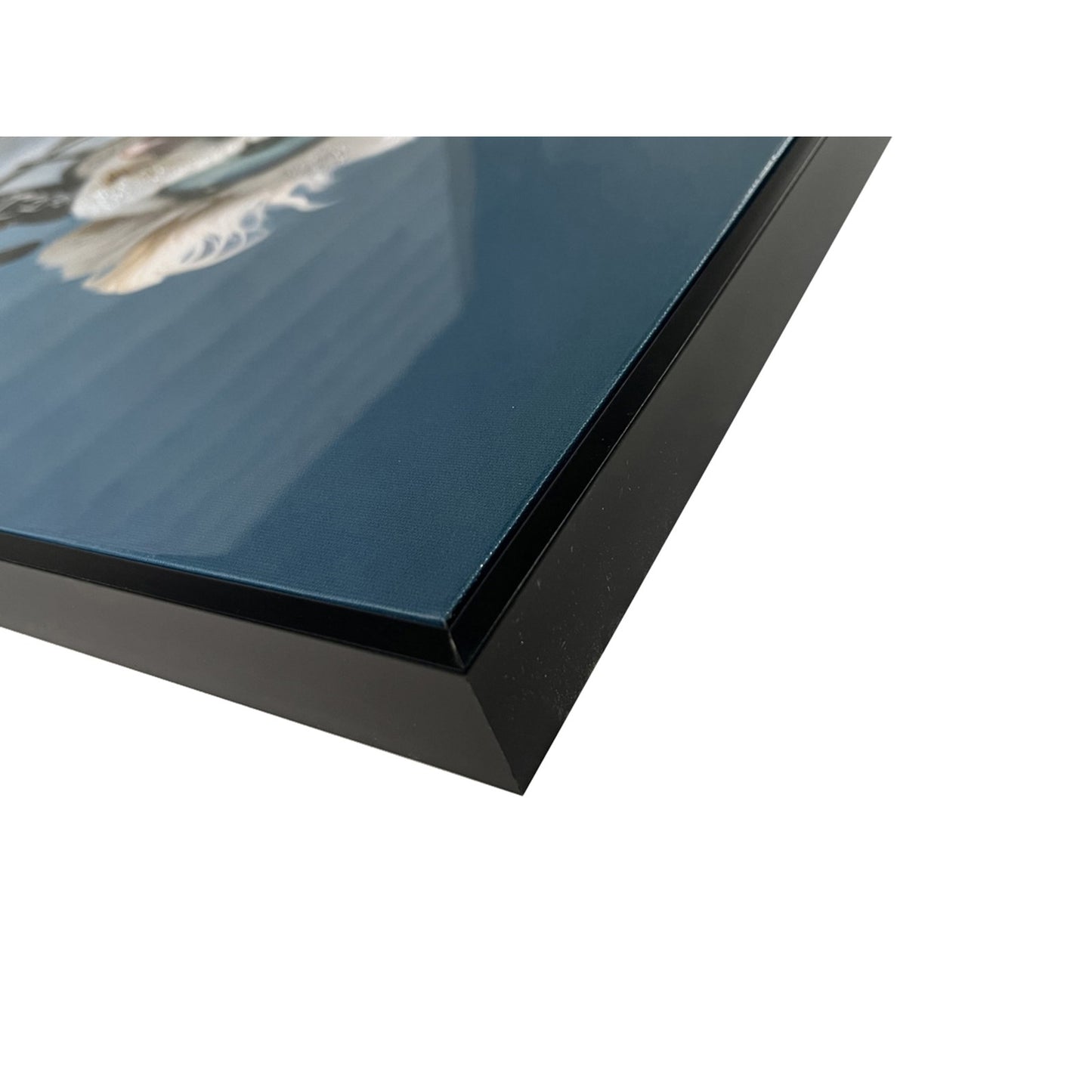Classy Living Adventurous Skybound Pals II 32"x24" Gloss, Black/Blue/White