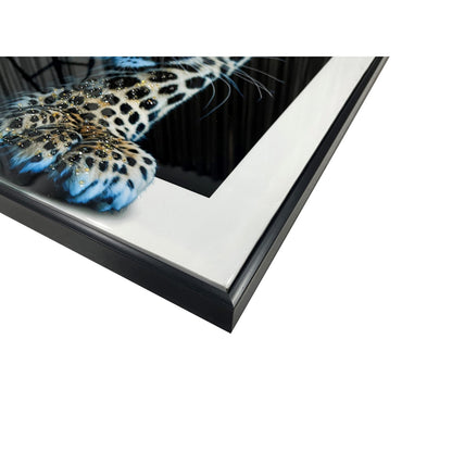Classy Living Untamed Midnight Stalker II 32"x24", Black/White/Tan/Ivory