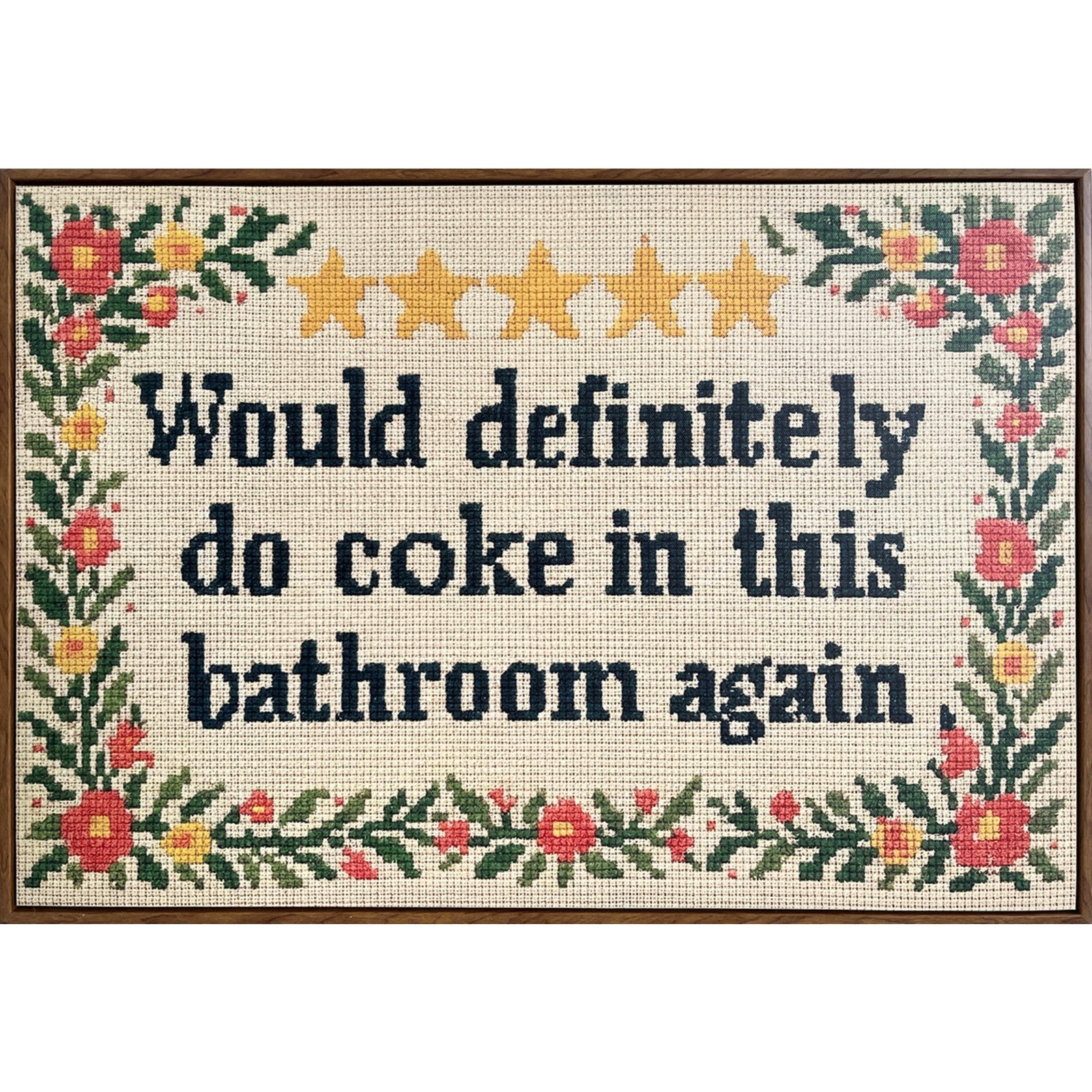 Classy Living Refreshing Bathroom Wit 16"x24", Brown/Multicolor