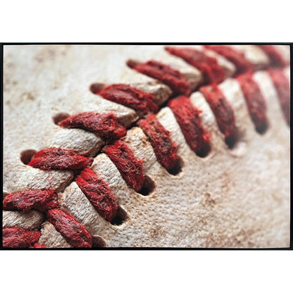 Classy Living Unstoppable Diamond Stitching 28"x40", Black/Red/Tan/Ivory