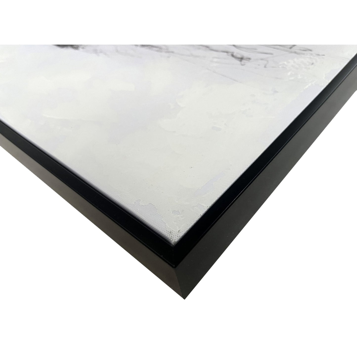 Classy Living Dramatic Veiled Reverie 40"x28", Black/White/Gray
