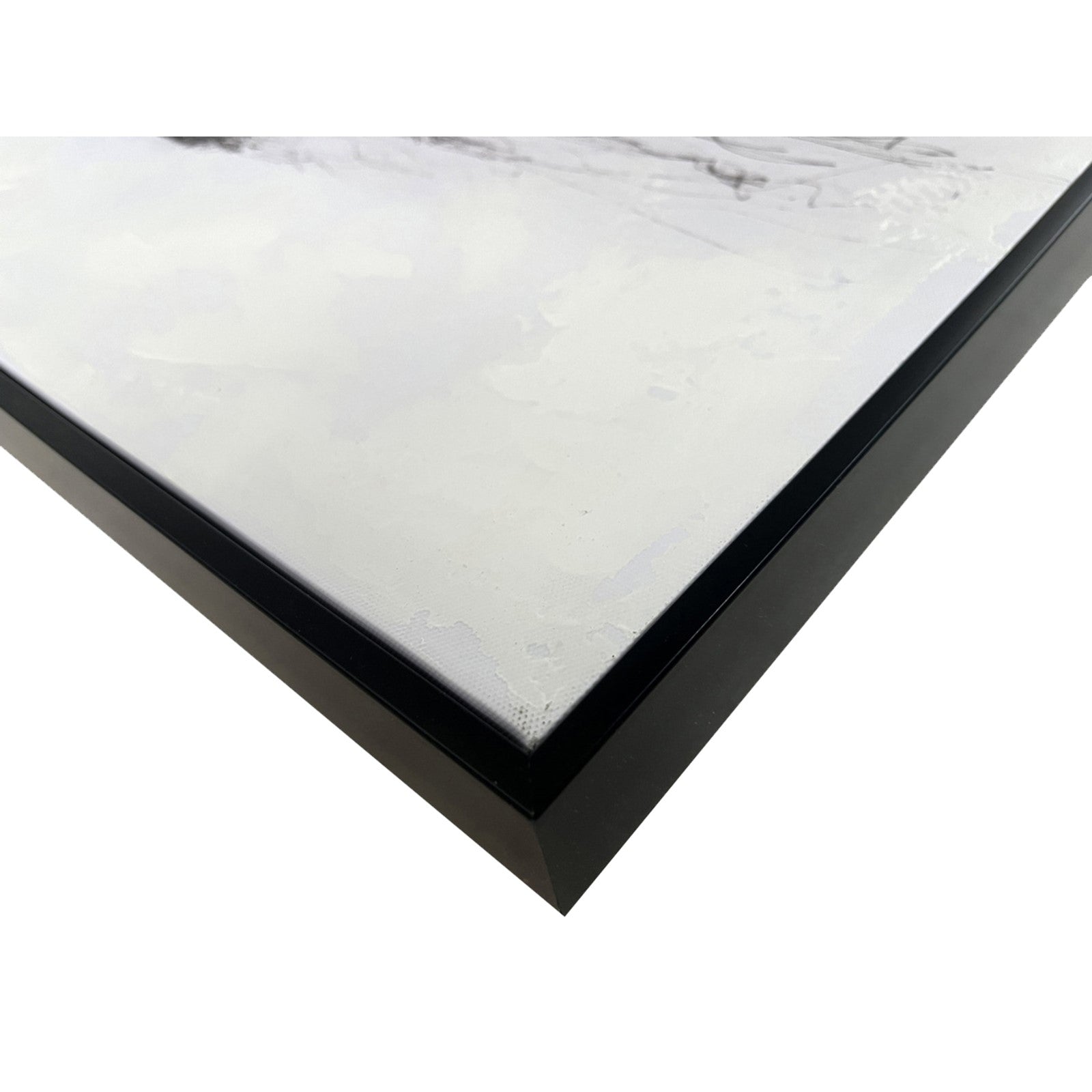 Classy Living Dramatic Veiled Reverie 40"x28", Black/White/Gray