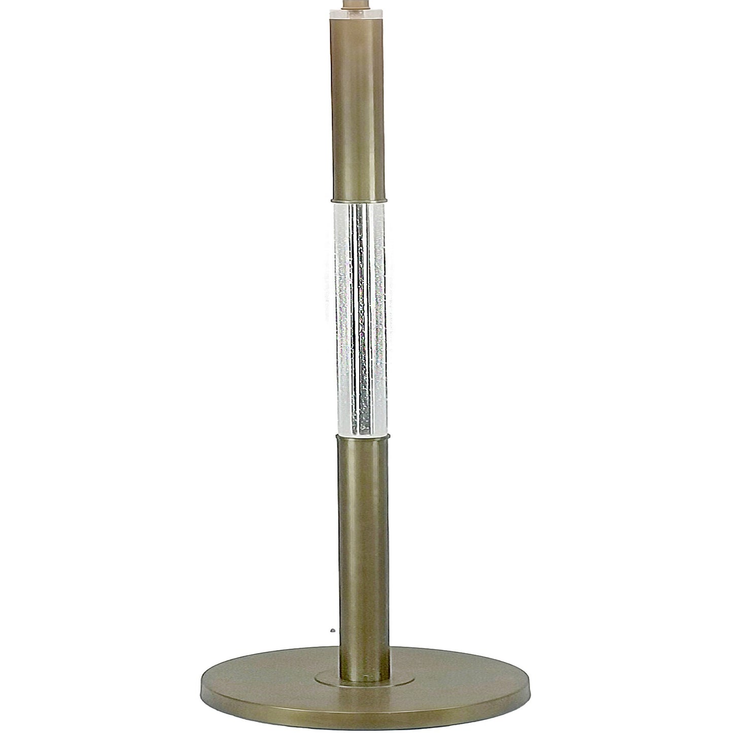 Classy Living Gld Brilliance, Matte Golden Brz/Clear Seeded Crystal