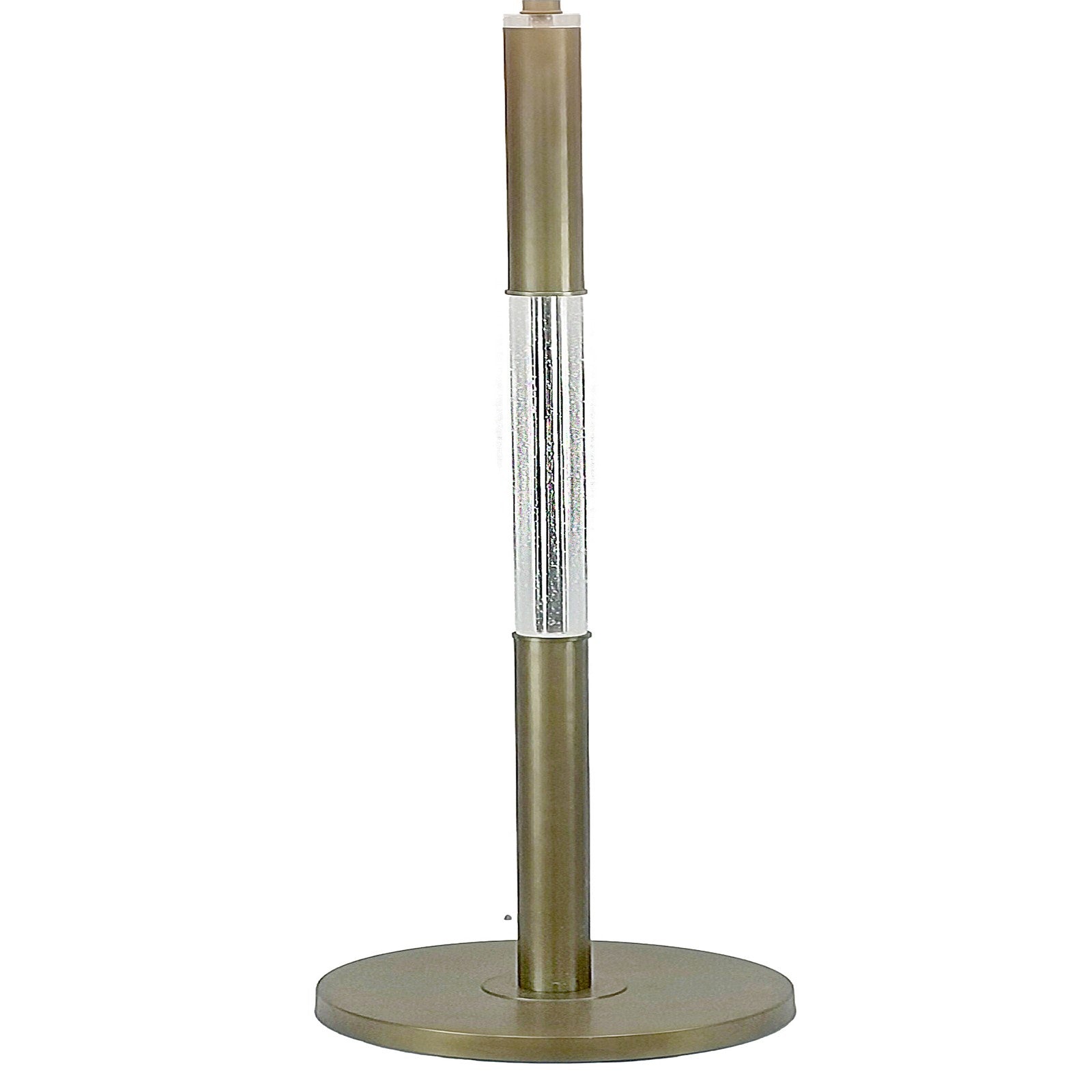 Classy Living Gld Brilliance, Matte Golden Brz/Clear Seeded Crystal