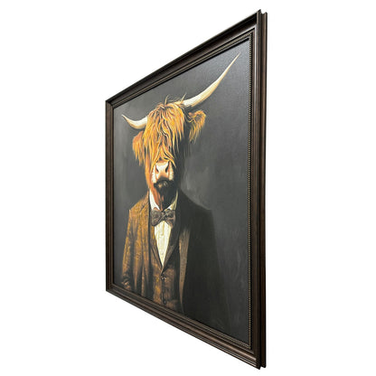 Classy Living Classic Dapper Highland 39"x39", Black/Brown/Gold