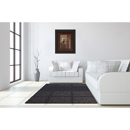 Classy Living Artifact Revival I 34x40in Wall Art | Contemporary Midnight Aura MDF Frame, Paper & Glass | Living Room & Office Decor | 34 x | Model DM5135
