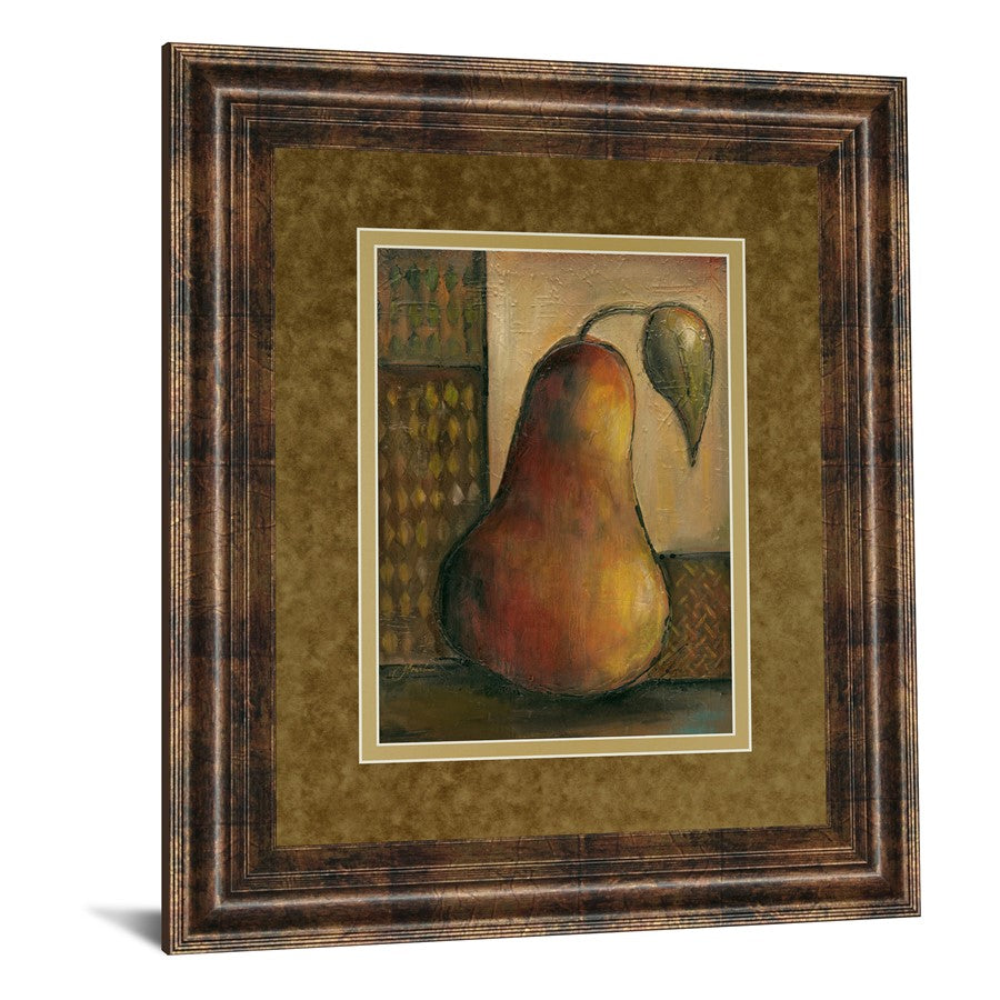 Classy Living Peralicous I Wall Art Double Mat 34x40 | Contemporary Dark Chocolate MDF Frame and Paper Art | Living Room & Dining Room | Model DM5169