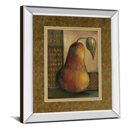Classy Living Peralicous I 34x40in Wall Art | Contemporary Mirrored Frame with Abstract Pear Art | Living Room & Office Decor | 34 x 40 x | Model DM5169MF