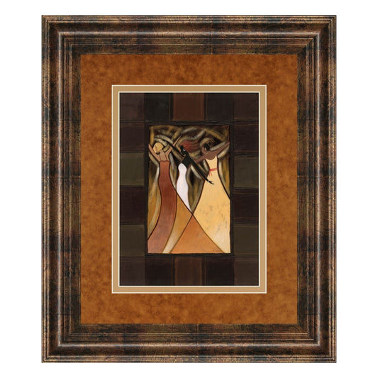 Classy Living Divine Grace 34x40in Wall Art | Contemporary Framed Multicolor Paper Print | Living Room & Office Decor | 1 x 34 x 40 in | Model DM5222