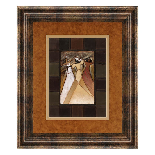 Classy Living Divine Grace I 34x40in Wall Art | Contemporary Multicolor Paper Print on MDF | Living Room & Office Decor | 34 x 40 x 1 in | Model DM5223