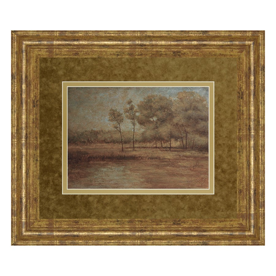 Classy Living Woodland Solitude 40x34in Wall Art | Contemporary Gilded Frame Forest Scene | Living Room & Office Decor | 1 x 40 x 34 in | Model DM5227