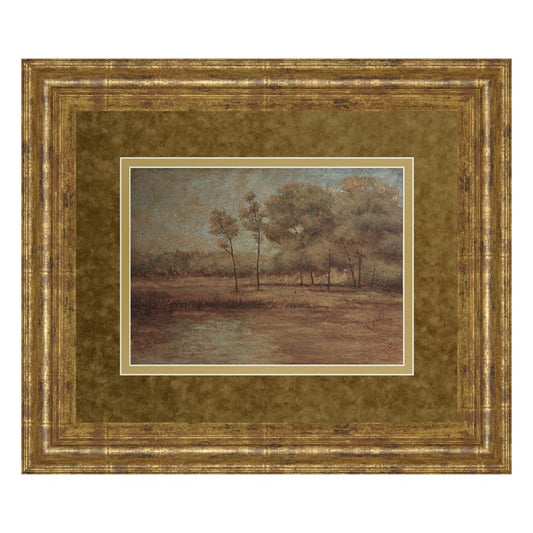 Classy Living Woodland Solitude 40x34in Wall Art | Contemporary Gilded Frame Forest Scene | Living Room & Office Decor | 1 x 40 x 34 in | Model DM5227