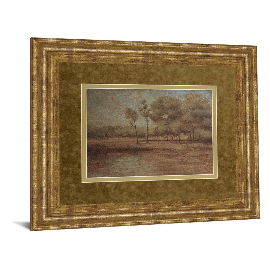 Classy Living Woodland Solitude 40x34in Wall Art | Contemporary Gilded Frame Forest Scene | Living Room & Office Decor | 1 x 40 x 34 in | Model DM5227