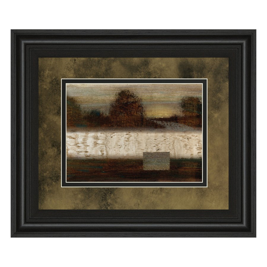 Classy Living Secluded Forest 40x34in Wall Art | Contemporary Mixed Media Paper on MDF Frame | Living Room & Office Decor | 1 x 40 x 34 in | Model DM5237