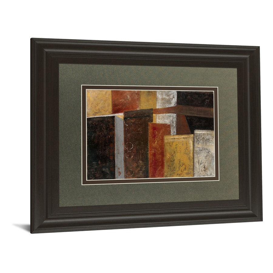 Classy Living Urban Layers 40x34in Wall Art | Contemporary Abstract Cityscape on Paper | Living Room & Office Decor | 1 x 40 x 34 in | Model DM5271