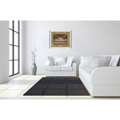 Classy Living Last Supper Wall Art 40x34in | Mirrored Frame Traditional Graphic Art | Dining Room & Living Room Centerpiece | 3 x 40 x 34 | Model DM5288MF