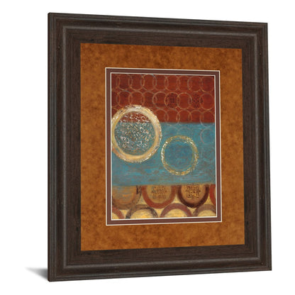 Classy Living Tanzania Harmony 34x40in Wall Art | Abstract Contemporary Cinnamon Mocha MDF Frame | Living Room & Office Decor | 34 x 40 x 1 | Model DM5295