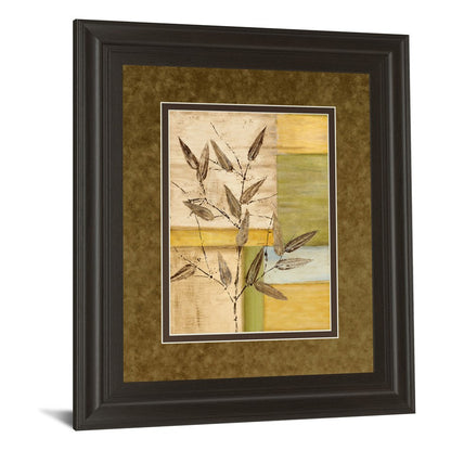 Classy Living Olive Branch Mosaic Wall Art 34x40in | Transitional Multicolor Paper on MDF | Living Room & Bedroom Botanical Decor | 34 x 40 | Model DM5303