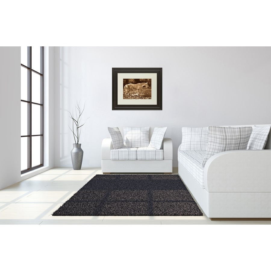 Classy Living The Crossing Wall Art 40x34in | Contemporary Dark Chocolate MDF Frame | Living Room & Office Focal Point | 1 x 40 x 34 in | Model DM5333