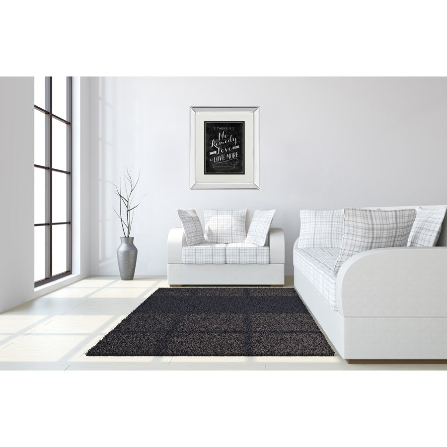 Classy Living No Remedy 34x40in Wall Art | Transitional Mirrored Frame Graphic Art | Living Room & Office Inspirational Decor | 34 x 40 x | Model DM5396MF
