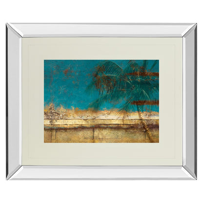 Classy Living Golden Shore Palm Wall Art 40x34in | Contemporary Coastal Mixed Media | Living Room & Office Decor | 3 x 40 x 34 in | Model DM5425MF
