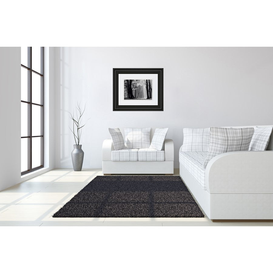 Classy Living Midnight Grove 40x34in Wall Art | Contemporary Midnight Aura MDF Frame with Real Glass | Living Room & Office Decor | 1 x 40 | Model DM5452